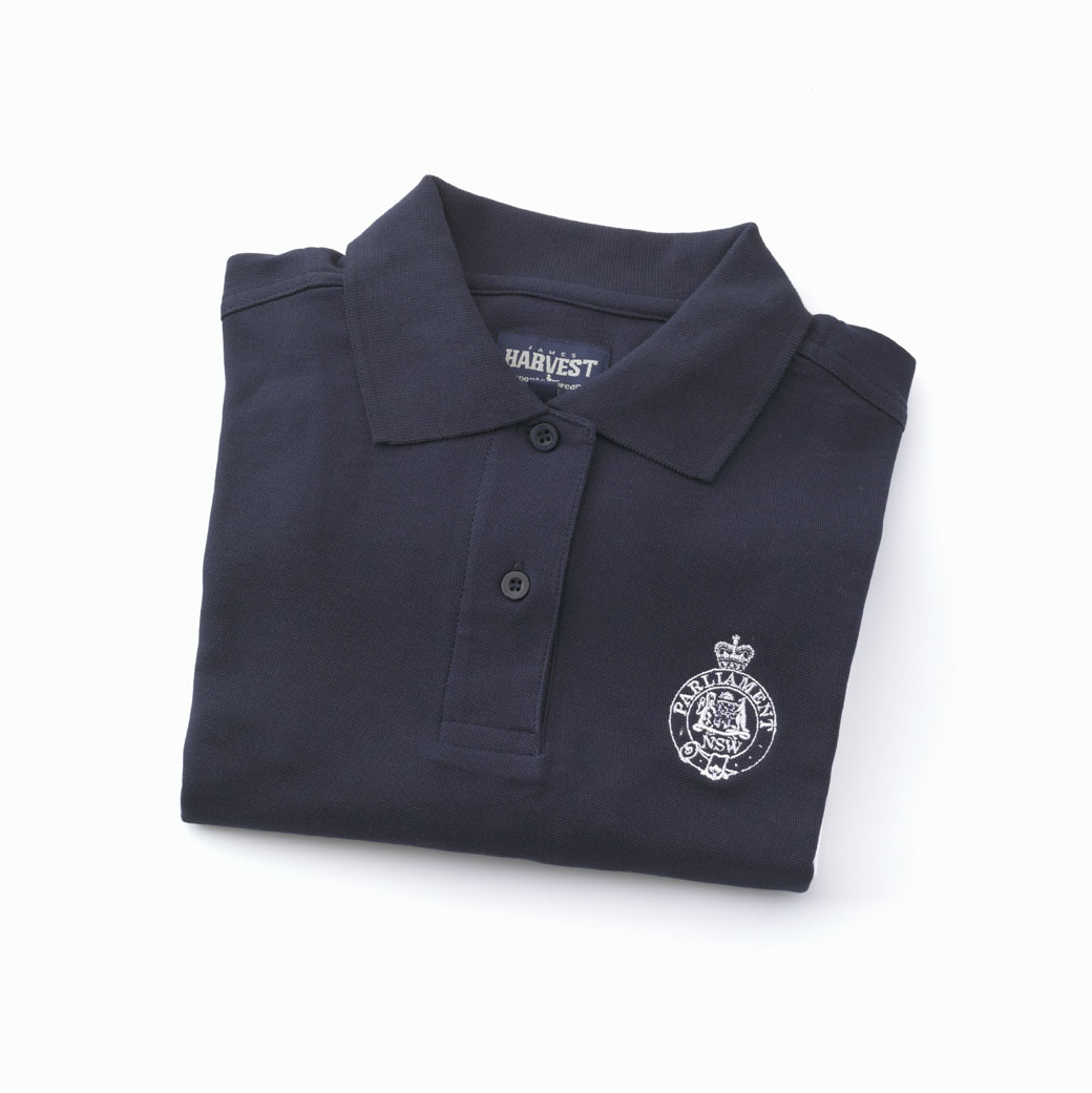Men's Navy Blue Polo Shirt | NSW Parliament - Functions & Events