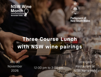 NSW Wine Month Lunch